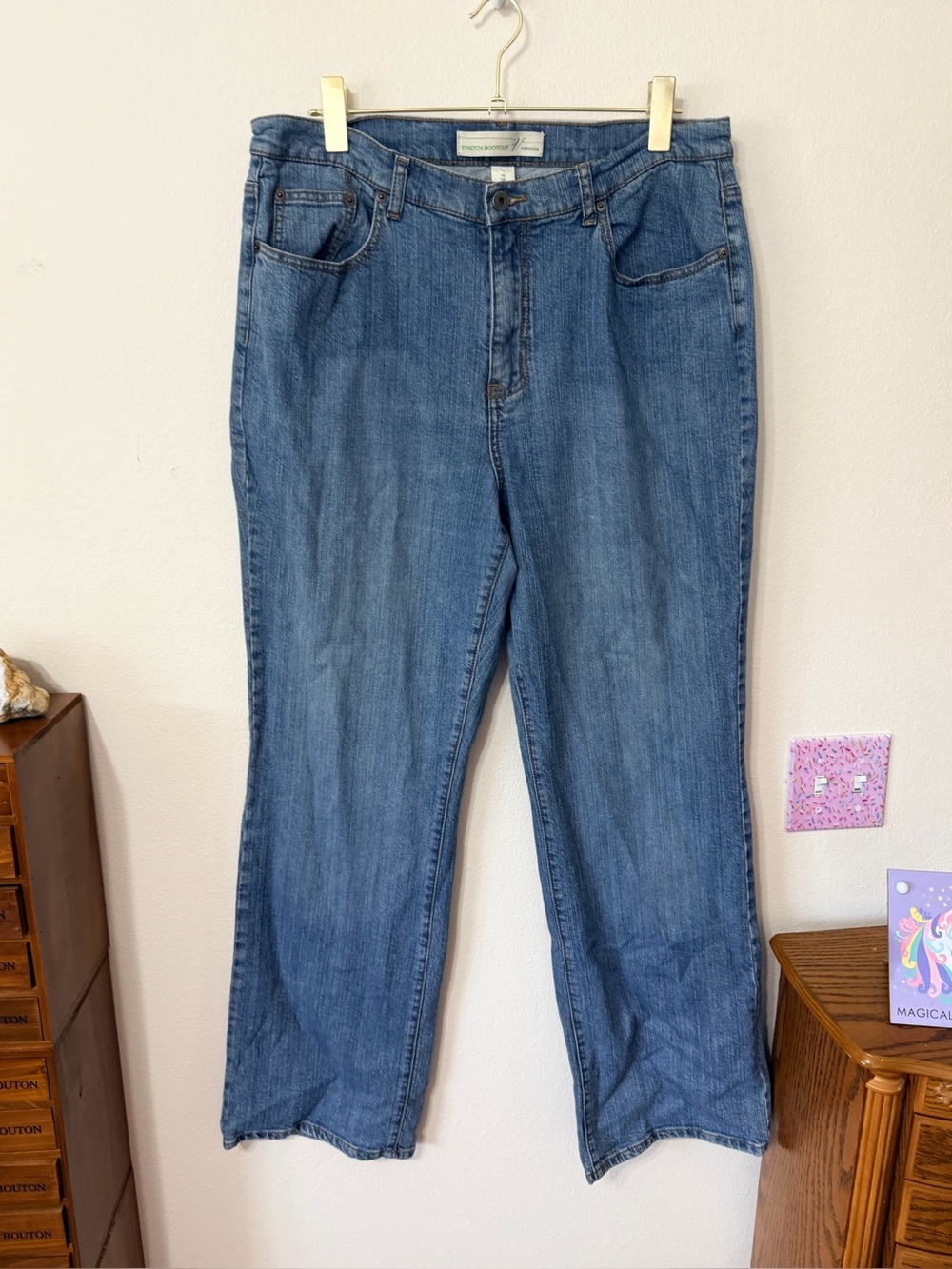 Venezia Stretch Bootcut Jeans size 18 Tall